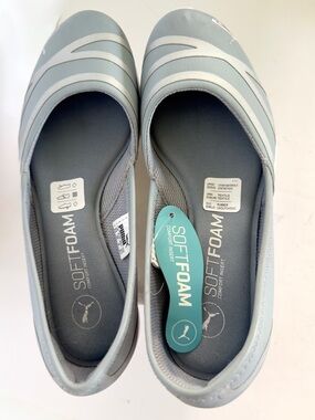 Puma Women's Vega Ballet Slip On Walking Shoes Size 6